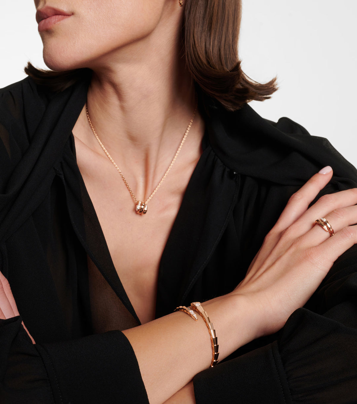 Bracelet Serpent Éclat — Acier inoxydable