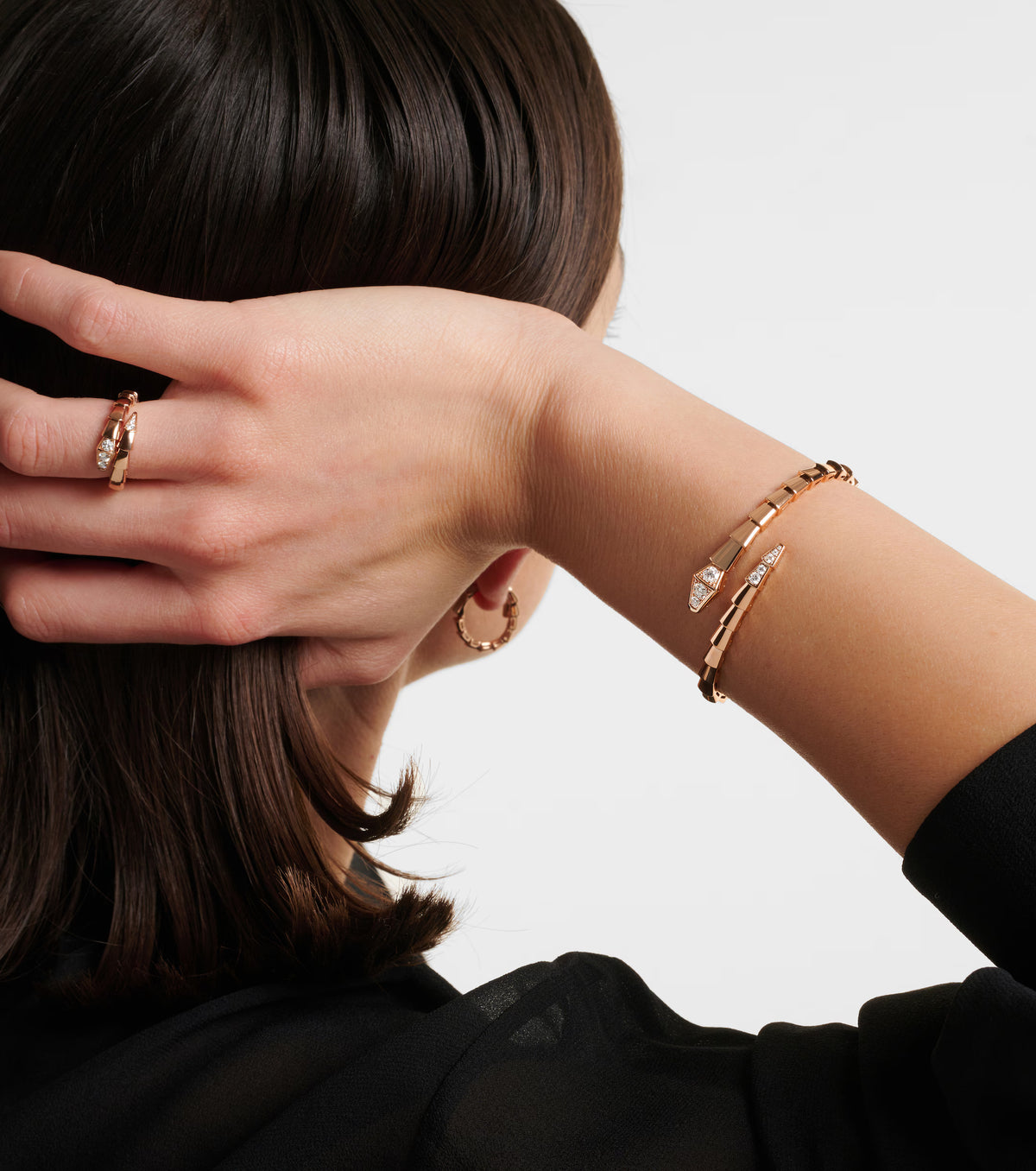 Bracelet Serpent Éclat — Acier inoxydable